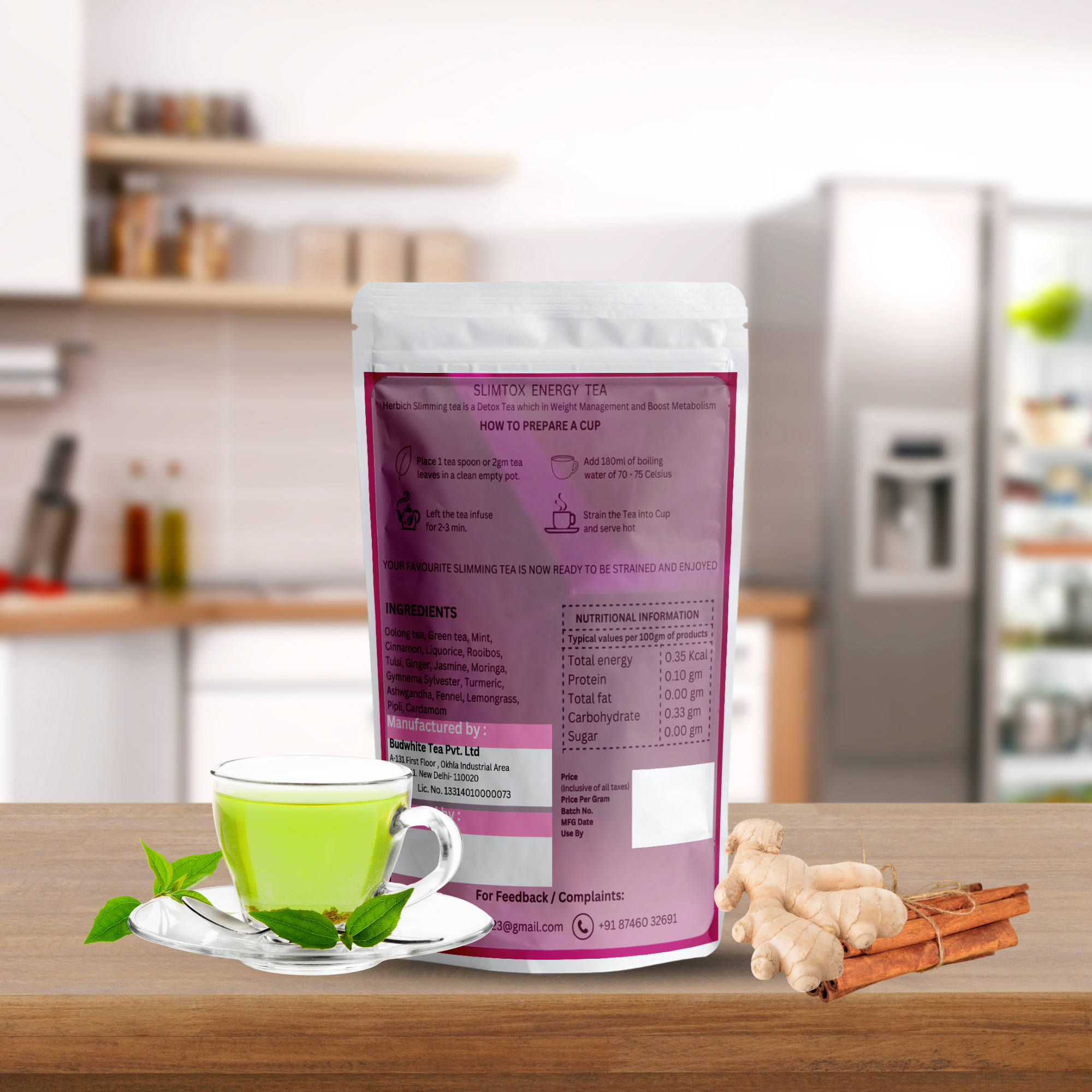 Slimtox Energy Tea - Tea bags